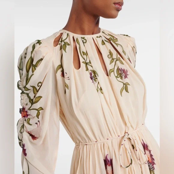 FARM Rio Romantic Nature Long Sleeve Maxi Dress - Picture 3 of 12